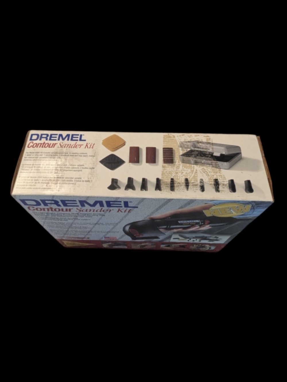 Vintage Factory Sealed New Old Stock Dremel Contour Sander Kit #6000 - Picture 9 of 11